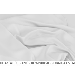 HELANCA LIGHT + IMPRESSÃO + CALANDRAGEM 100% Poliéster 177 x 100 4x0 SUBLIMAÇÃO  